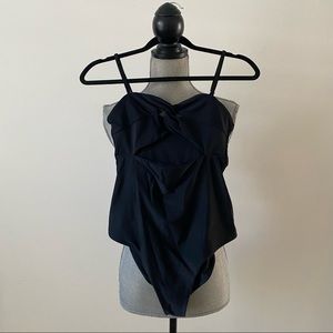 Showpo black cut out one piece swimsuit